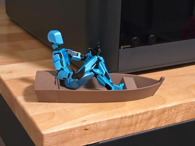 Floating Boat for Dummy 13