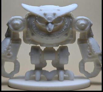 Clockwork Owlbear (DND/TTRPG)