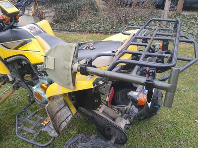 Quad ATV shovel holder