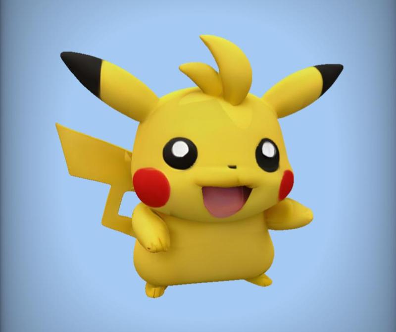 Happy Pikachu Pokemon