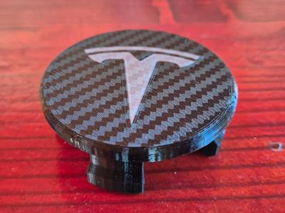 Tesla hub cap - EXTRA STRONG