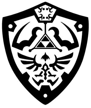 Zelda Shield KeyRing