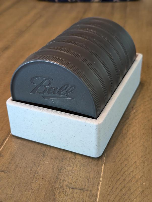 Mason Jar Lid Organizer (Large Mouth)