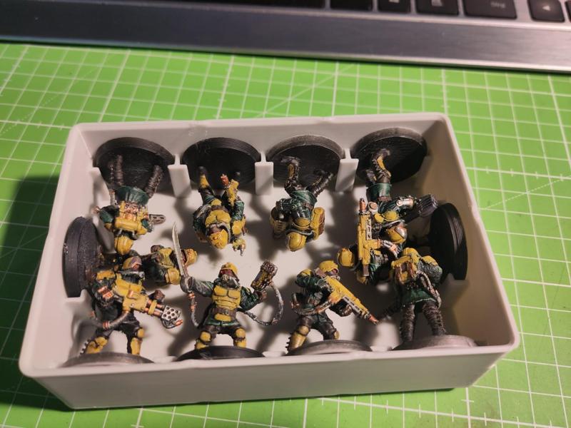 Gridfinity 10 x 28mm Base Minifigure Storage
