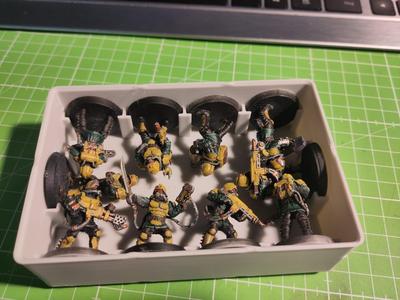 Gridfinity 10 x 28mm Base Minifigure Storage