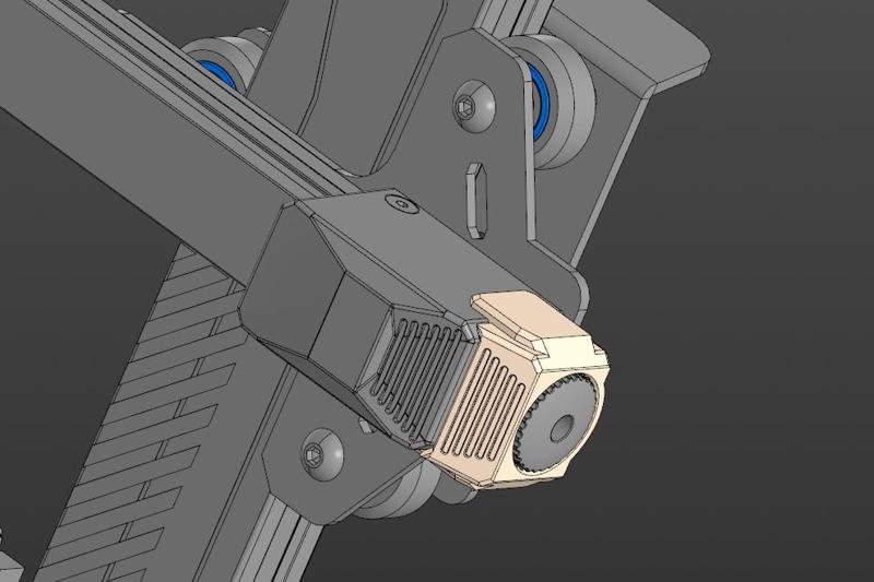 Neptune 3 Pro/Plus/Max X Belt Tension Stopper