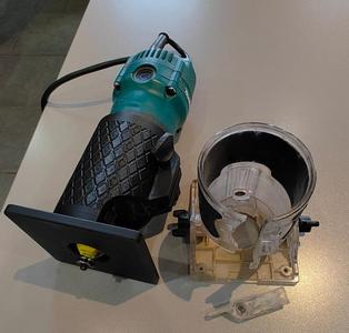 Makita 3710 New Base,  fixed 90 deg