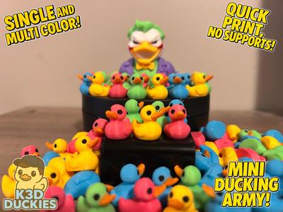 Mini DUCKING army! 