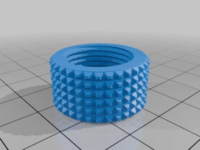 A custom 20mm extrusion mountable articulated LED stand