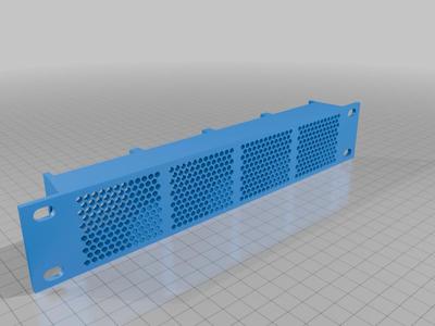 10 Inch 1U Modular FAN Unit