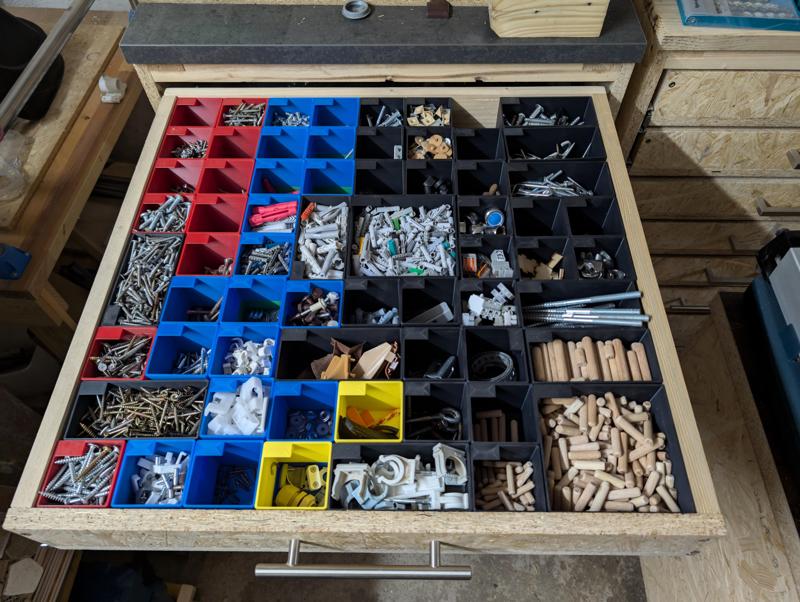 Assortment boxes fully customizable OpenSCAD