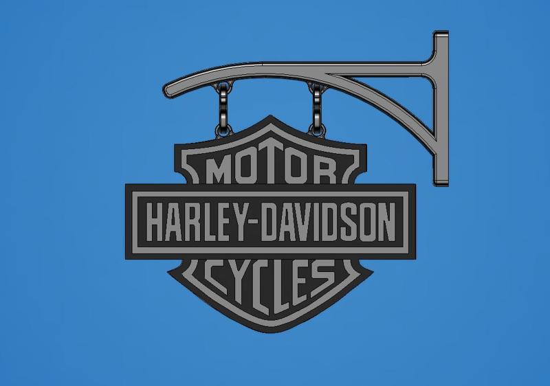 Harley Davidson sign
