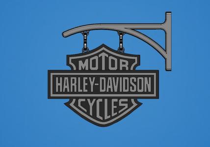 Harley Davidson sign