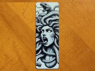Medusa Bookmark - Hueforge - Greek Mythology