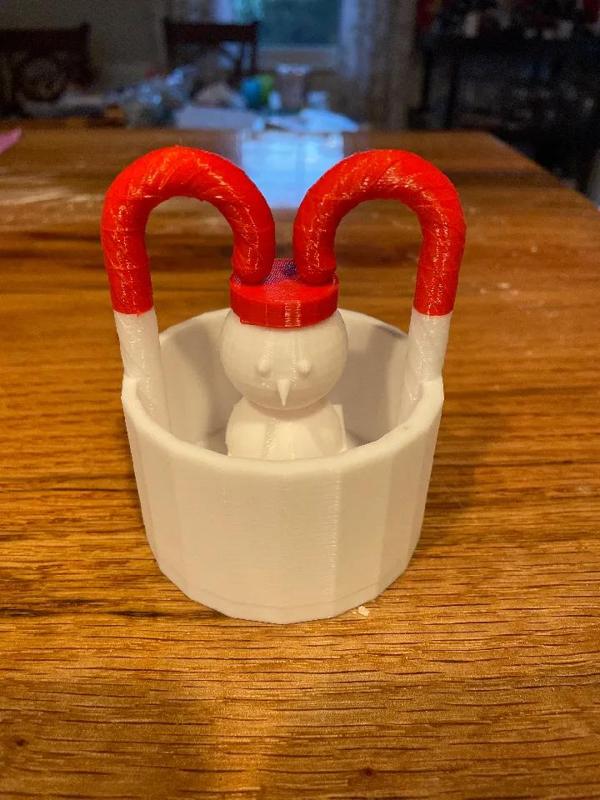 Cute Snowman Cup