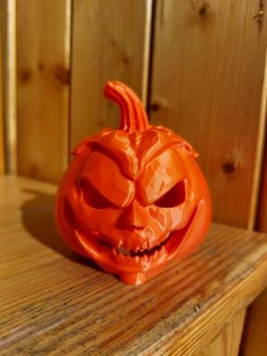 Halloween Joker pumpkin TeaLights