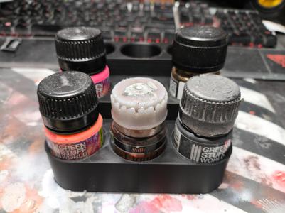 9 big paint bottle holder