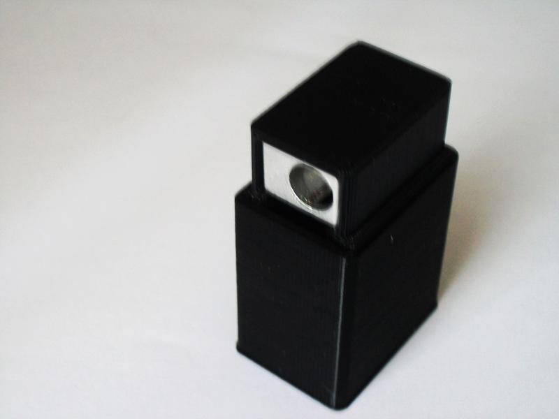 Trash can pencil sharpener