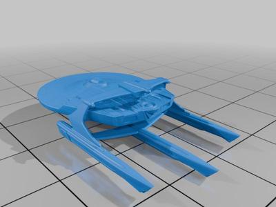 Star Trek Comanche Class Assault Frigate FASA