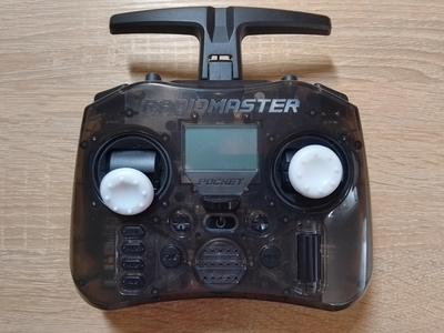 READY, STEADY, GO! Game joysticks for radio control RADIOMASTER POCKET.