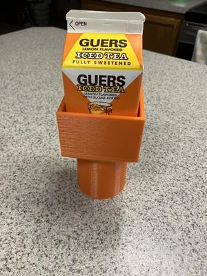 Tea Milk Drink Carton Cup holder adapter guers