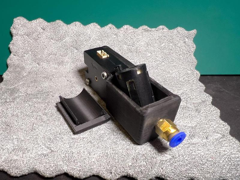 The Filament-Connection for SV08 (Bowden + Filamentcleaner + Filamentsensor)
