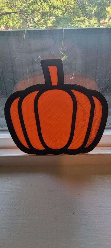 LEGO -inspired Wreath Pumpkin