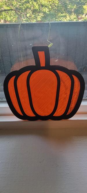 LEGO -inspired Wreath Pumpkin
