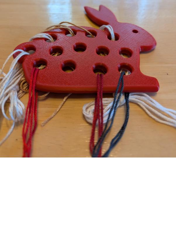 Cross Stitch Floss Organzier - Rabbit