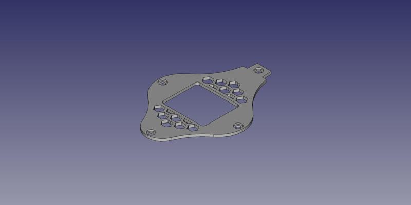 SpeedyBee Bee35 Bottom Cover Plate
