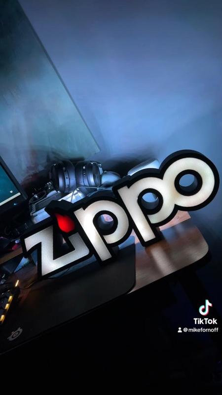 Zippo LED Sign