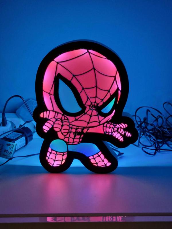 Spidey light box