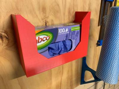 Disposable glove holder