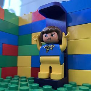 LEGO Duplo compatible shower / Dusche