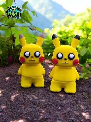 Pikachu Inspired Monster flexi