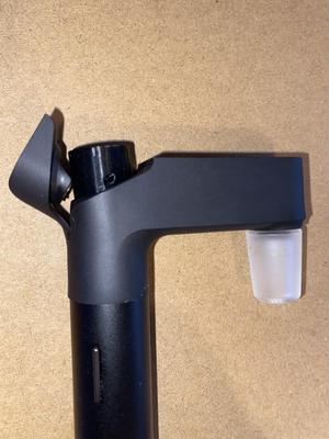 Puffco Pivot Glass Adapter - Pearl Spinning Cap