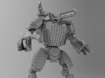 Mino'Tau Class Cen'Tau Battlesuit Space Communist