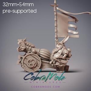 Rabbit Folk Cannoneer - Falling Star, Guanghan Artillery Master (Pre-supported)