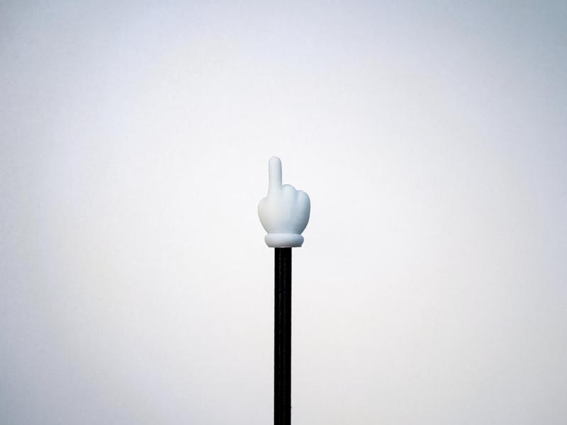 Cartoon Hand Pointer Stick - Single Finger