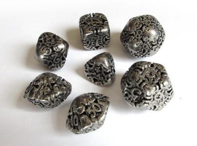 Art Nouveau Dice Set with Decader