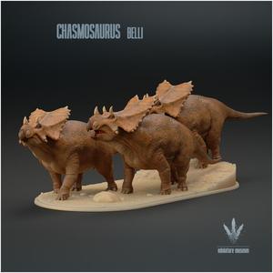 Chasmosaurus belli : Migration
