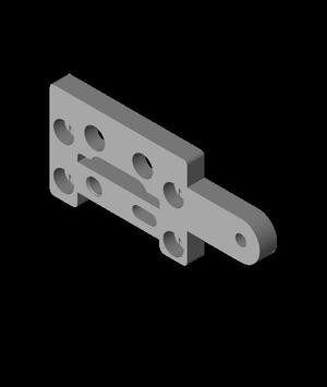 HMG7 CR-10S Pro V2-V3 Gantry Adapter.stl