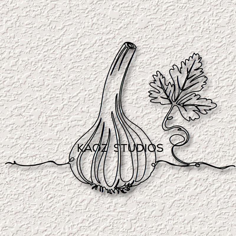 onion wall art vegetable wall decor kitchen decoration