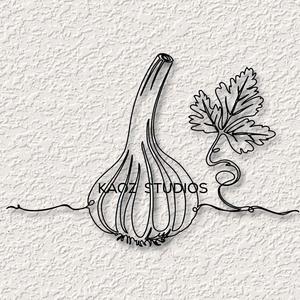 onion wall art vegetable wall decor kitchen decoration