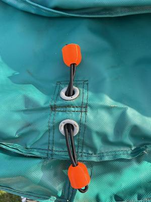 Berg trampoline knob - Berg Trampolin Knopf