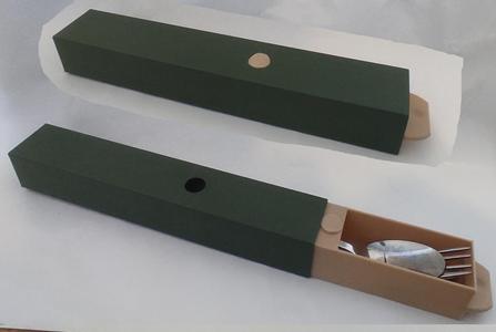 Cutlery travel box - 3 sizes