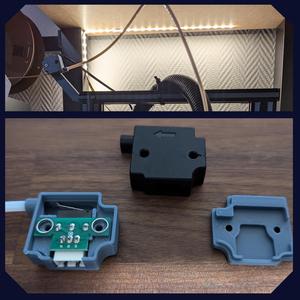 Runout sensor, housing