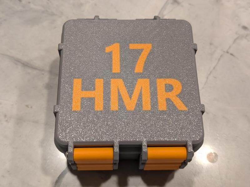 17HMR 100rnd Ammo Box with Tray