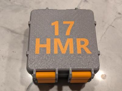 17HMR 100rnd Ammo Box with Tray
