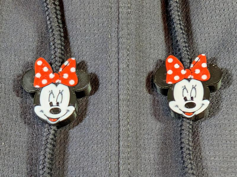 Minnie Mouse Drawstring Charm
